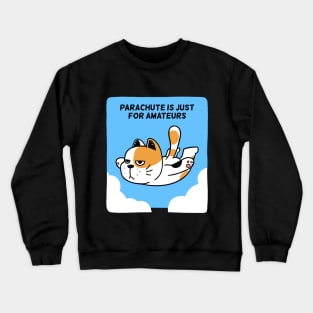 Flying Cat Crewneck Sweatshirt